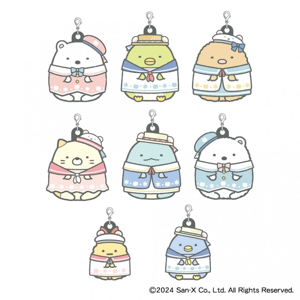 [RUBBER CHARM] "Sumikko Gurashi: Shirokuma's Hometowen" Blind Box - Rosey’s Kawaii Shop