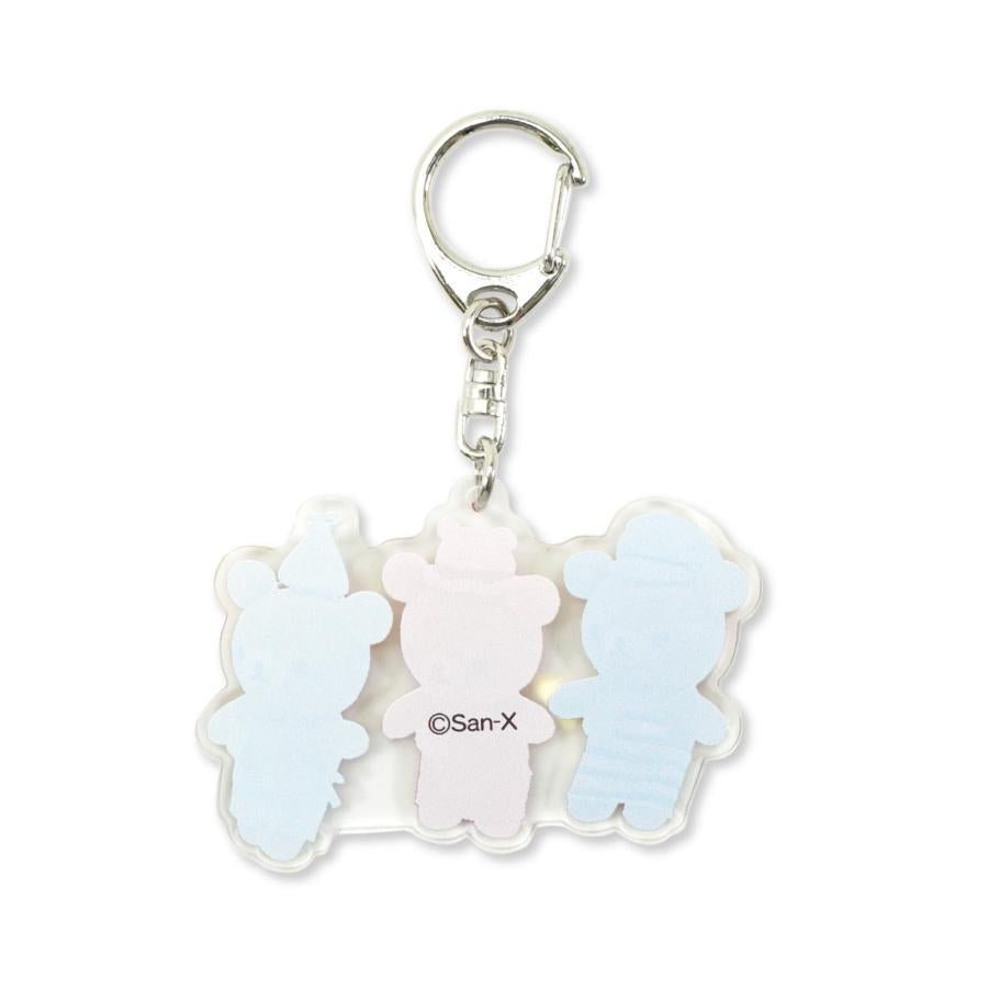 [Sailor, Bear Hat & Star Party Hat] LIMITED "Rilakkuma Store Manager" Acrylic Keychain - Rosey’s Kawaii Shop