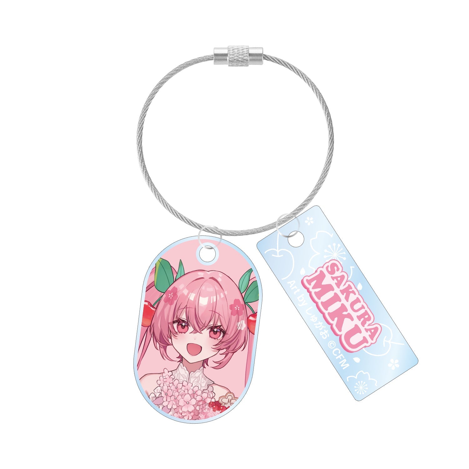 "Sakura Miku Cherry Blossom Pary" Acrylic Keychain - Rosey’s Kawaii Shop