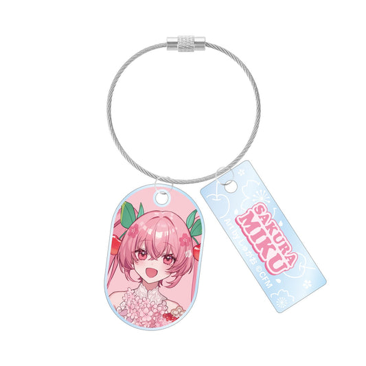 "Sakura Miku Cherry Blossom Pary" Acrylic Keychain - Rosey’s Kawaii Shop