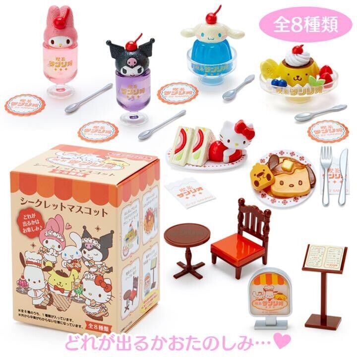 "Sanrio Cafe Minature Figure" Blind Box - Rosey’s Kawaii Shop