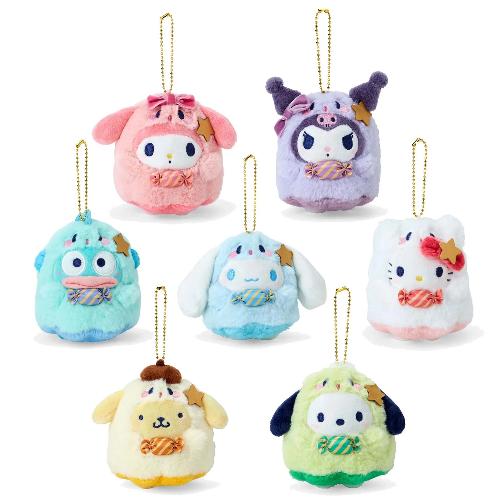 "Sanrio Candy Ghost" Plush Keychain - Rosey’s Kawaii Shop