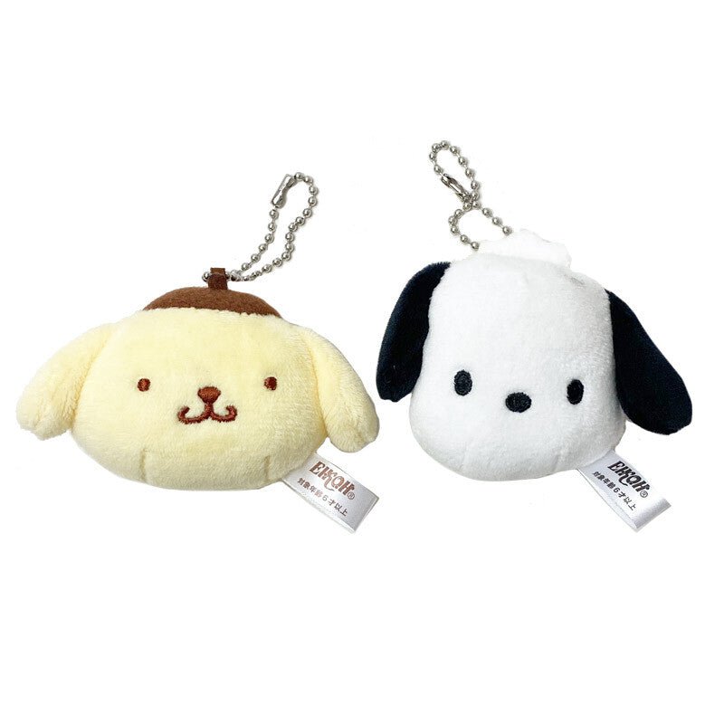 "Sanrio Face" Plush Keychain - Rosey’s Kawaii Shop