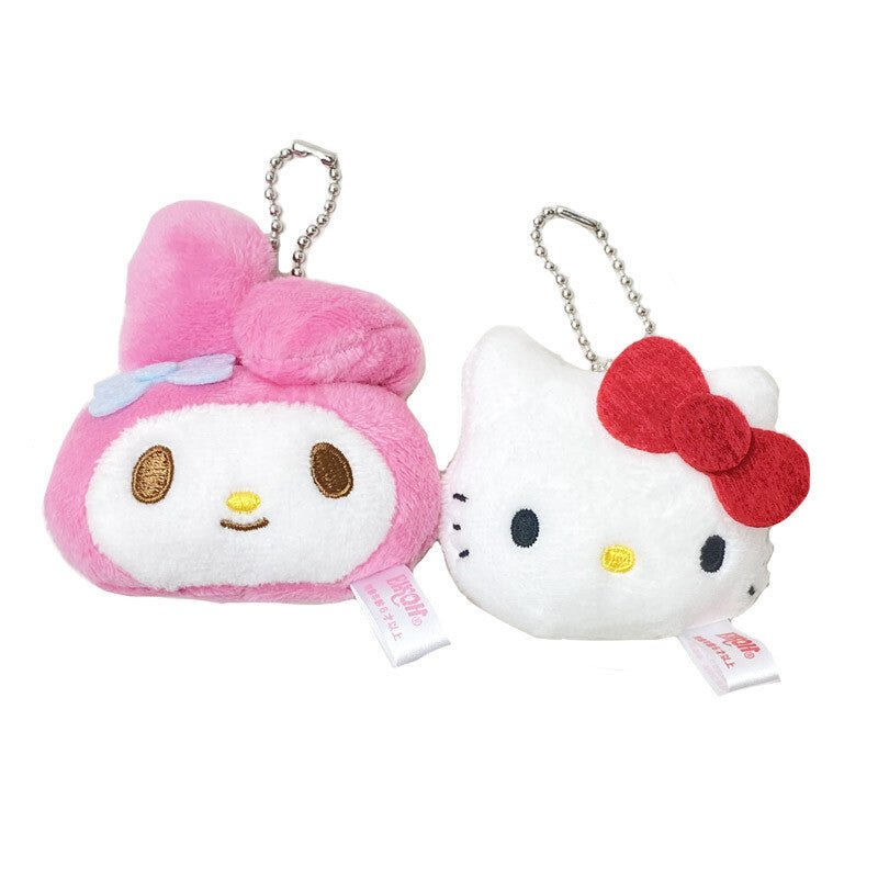 "Sanrio Face" Plush Keychain - Rosey’s Kawaii Shop