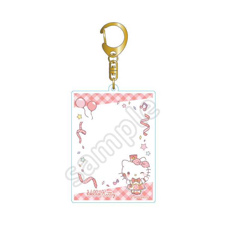 "Sanrio Gingham Parade" Acrylic Keychain - Rosey’s Kawaii Shop