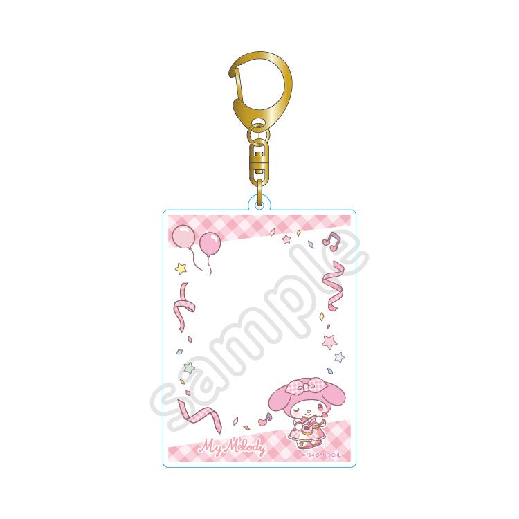 "Sanrio Gingham Parade" Acrylic Keychain - Rosey’s Kawaii Shop