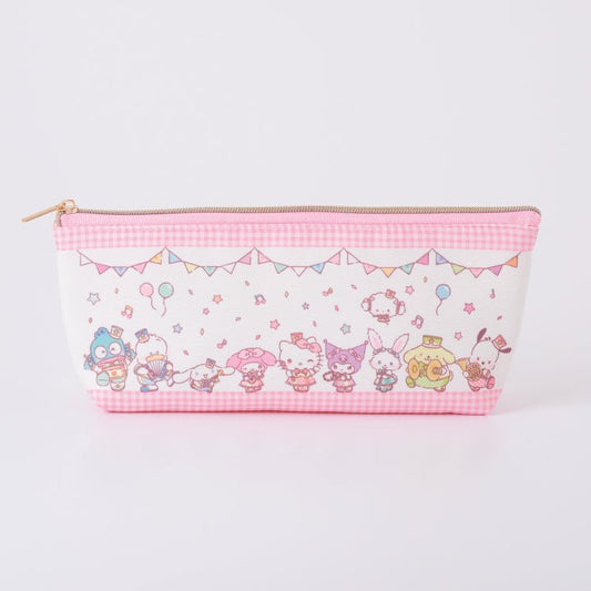 "Sanrio Gingham Parade" Pen Pouch - Rosey’s Kawaii Shop