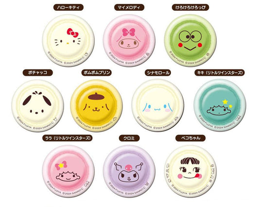 "Sanrio Macaron" Badge Blind Bag - Rosey’s Kawaii Shop