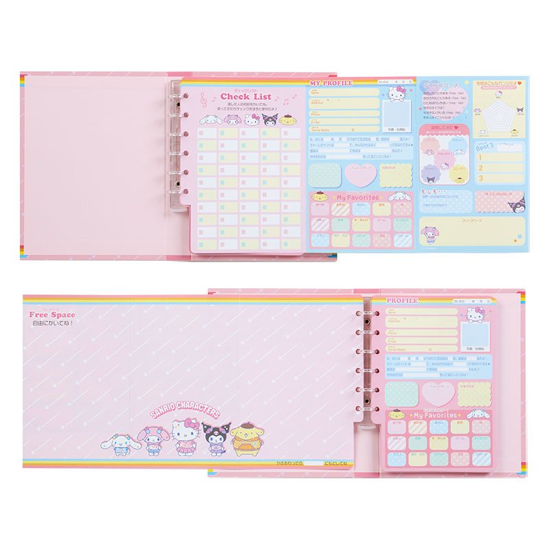 "Sanrio Nostalgic Profile Book" Profile Book - Rosey’s Kawaii Shop