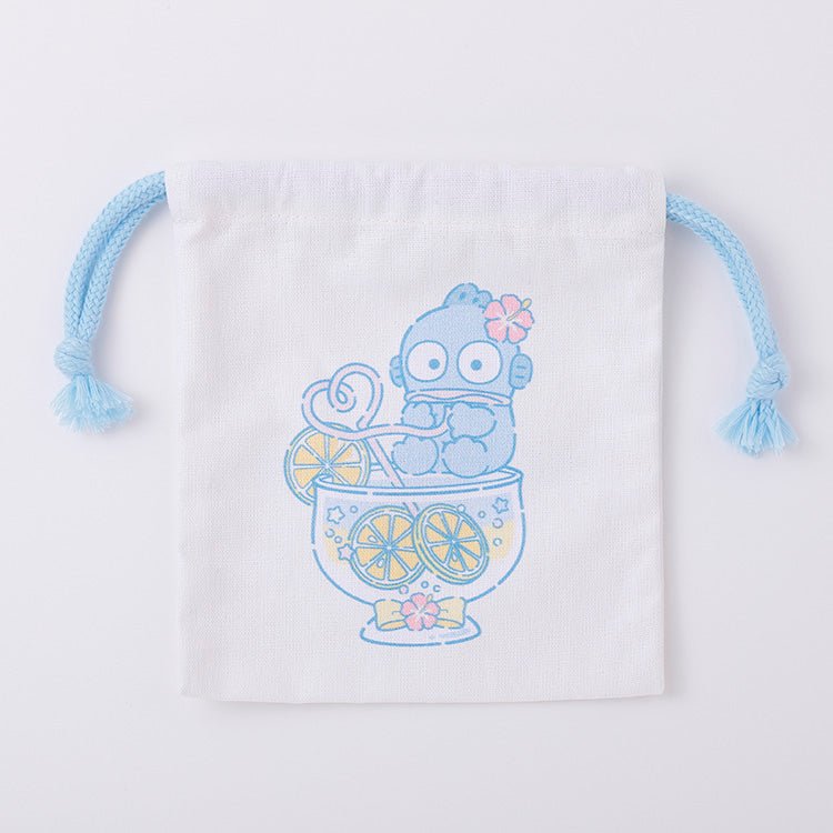 "Sanrio Sparkling Snack Time" Drawstring Bag - Rosey’s Kawaii Shop