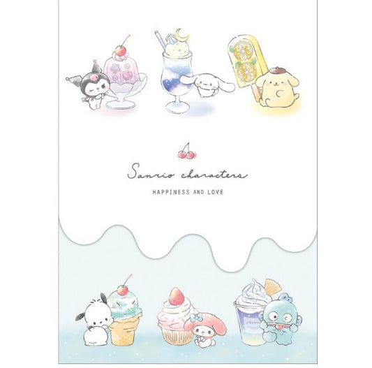 "Sanrio Sweets" A6 Memo Pad - Rosey’s Kawaii Shop