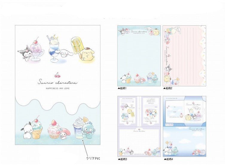 "Sanrio Sweets" A6 Memo Pad - Rosey’s Kawaii Shop