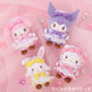 "Sanrio Tea Time" Plush Keychain - Rosey’s Kawaii Shop