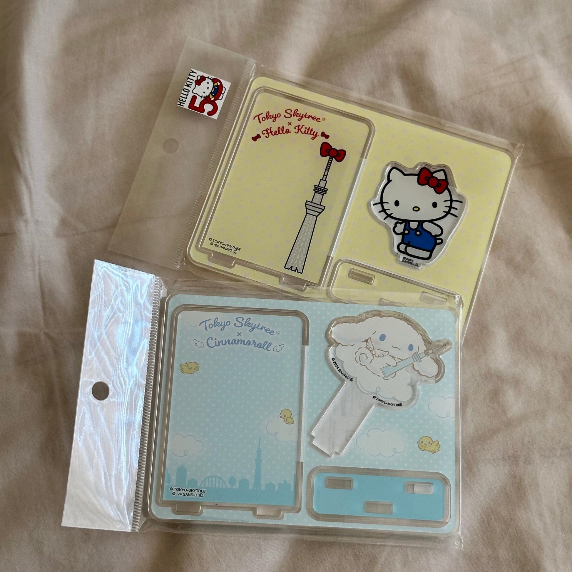 "Sanrio Tokyo Skytree" Acrylic Stand - Rosey’s Kawaii Shop