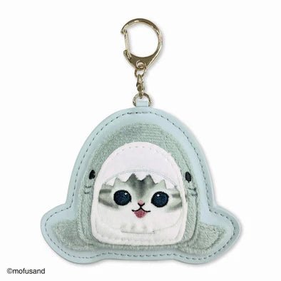 [SHARK] "Mofusand Fluffy" Embroidery Keychain - Rosey’s Kawaii Shop