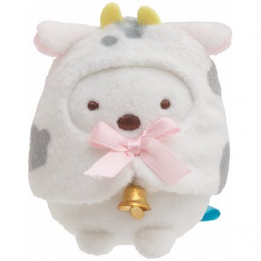 [Shirokuma Cow] "Sumikko Gurashi: Year of the Cow" Tenori Plush - Rosey’s Kawaii Shop