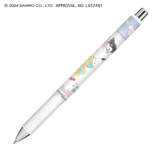 [SLEEPOVER ONEMUCHI] ENERGEL "Sanrio" Ballpoint Pen - Rosey’s Kawaii Shop