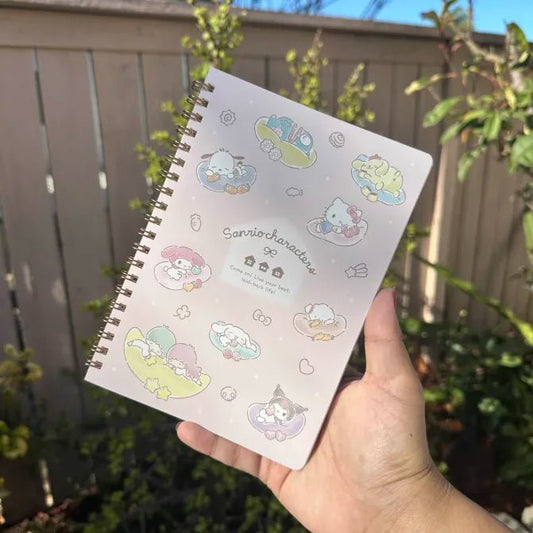 [SLEEPOVER] "Sanrio" B6 Notebook - Rosey’s Kawaii Shop