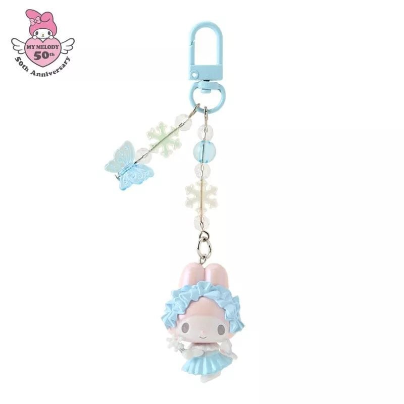 [SNOWFLAKE] LIMITED "My Melody 50th Anniversary" Keychain - Rosey’s Kawaii Shop