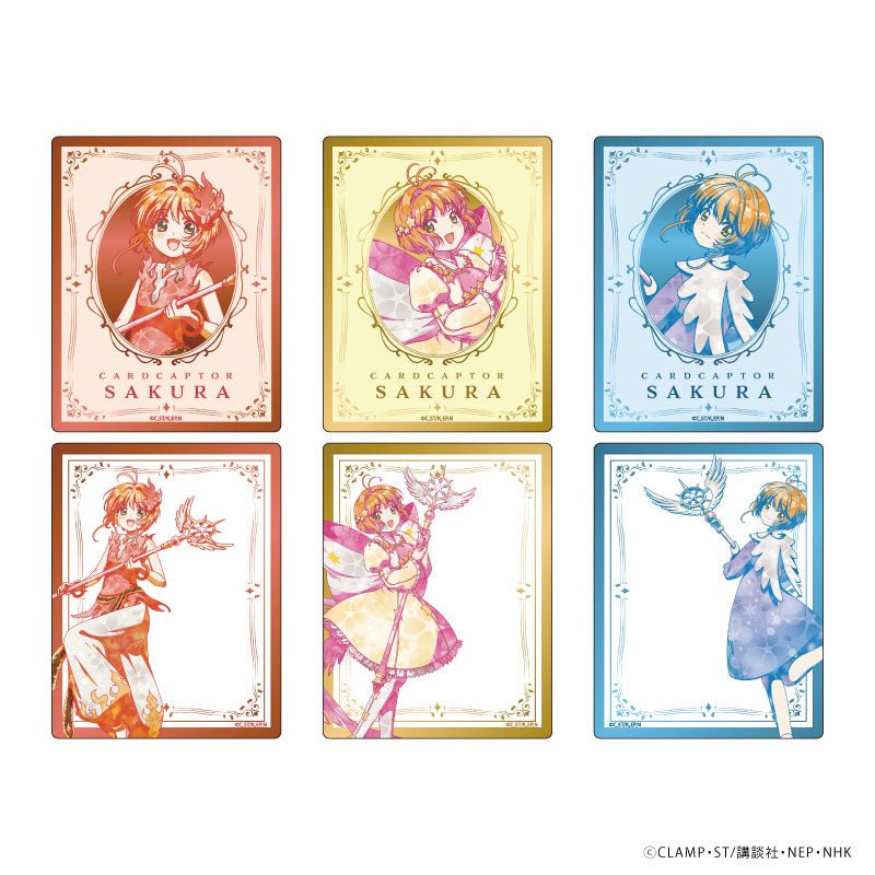 [SPARKLY PAINT - ACRYLIC CARD] "Cardcaptor Sakura: Clear Card Arc" Blind Bag - Rosey’s Kawaii Shop