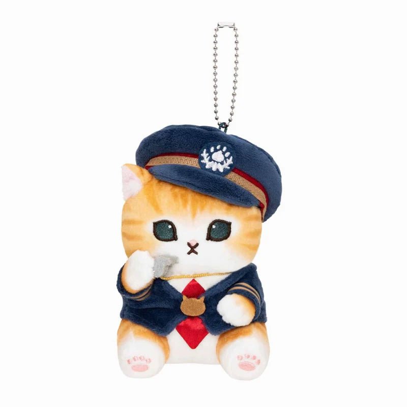 [STATION MASTER] "Mofusand x Shinkansen Train" Plush Keychain - Rosey’s Kawaii Shop