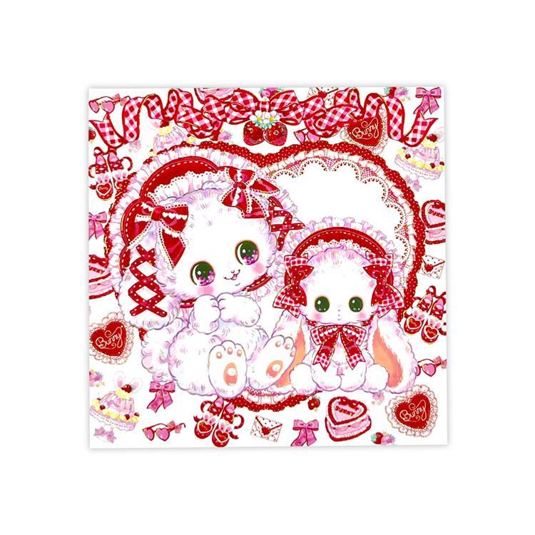 [STRAWBERRY RETRO] "Amenomori Fumika" Memo Pad - Rosey’s Kawaii Shop