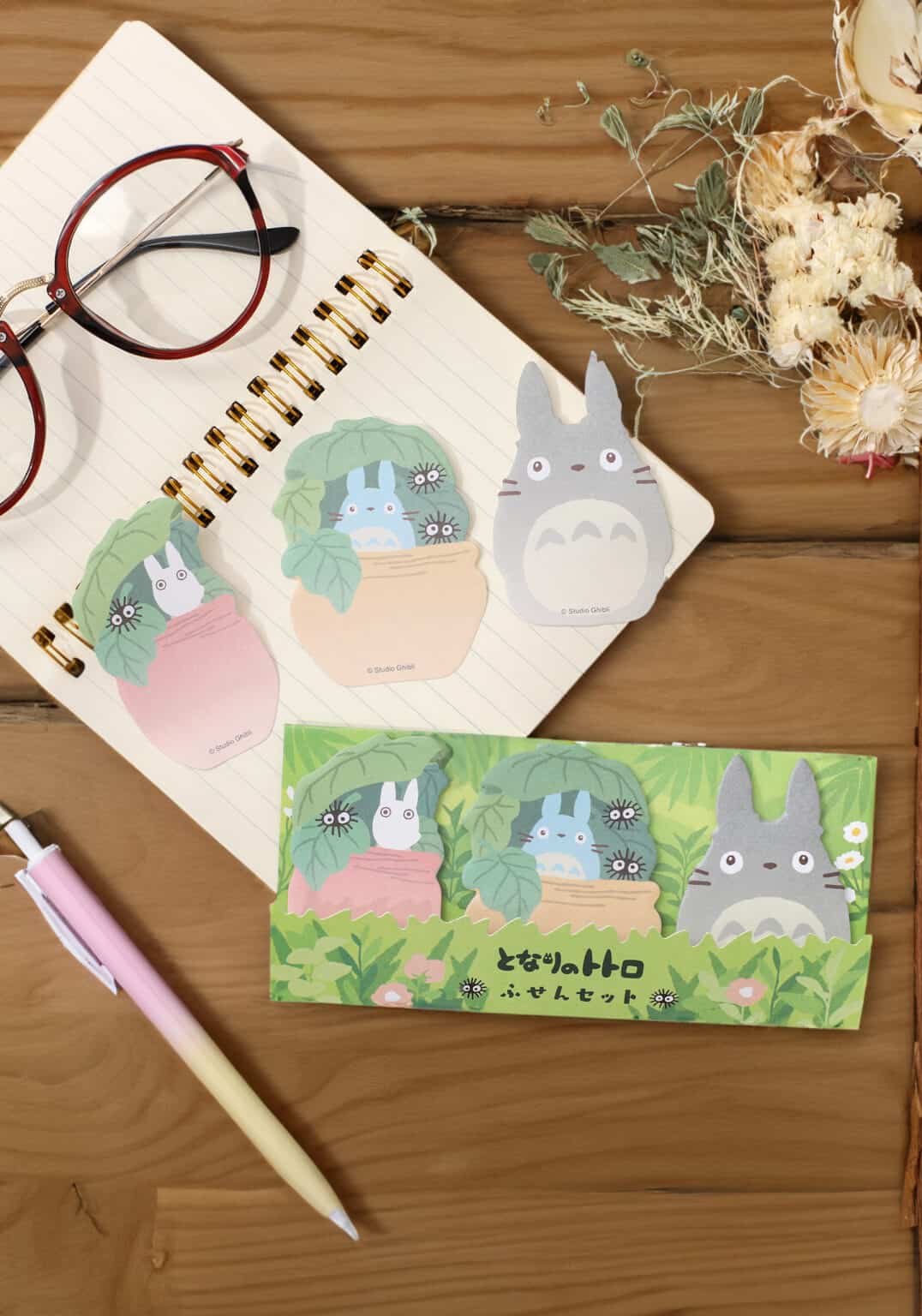 "Studio Ghibli" Die-Cut Sticky Note Set - Rosey’s Kawaii Shop