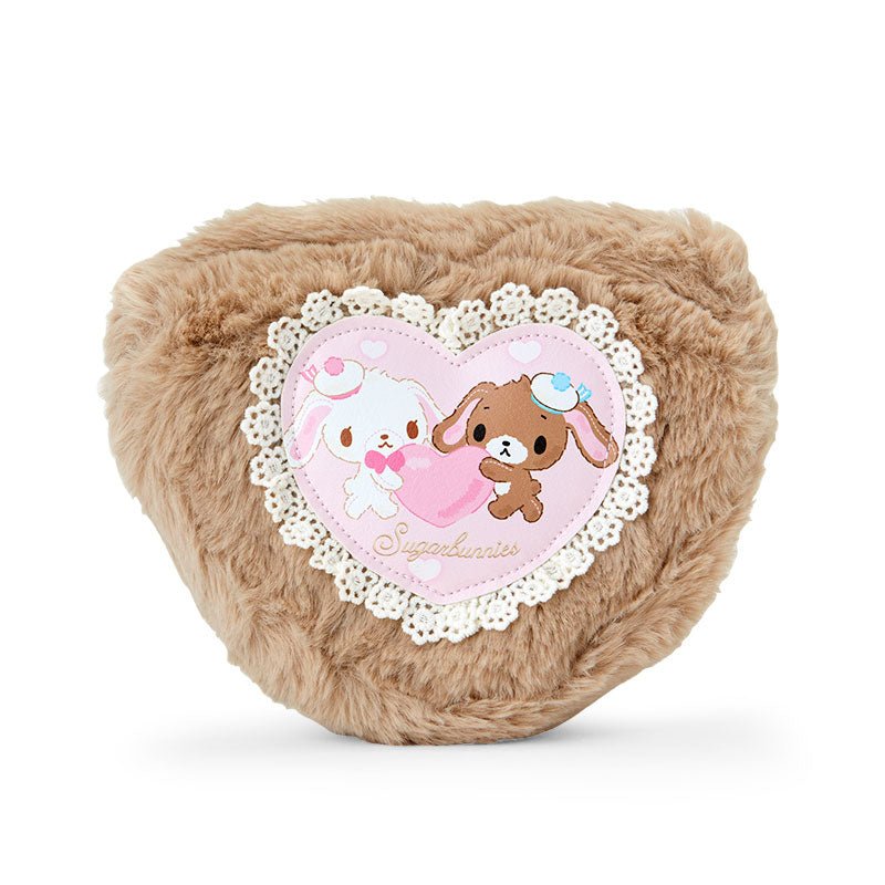 [SUGARBUNNIES] "Sanrio Heisei Fluffy Heart" Pouch - Rosey’s Kawaii Shop