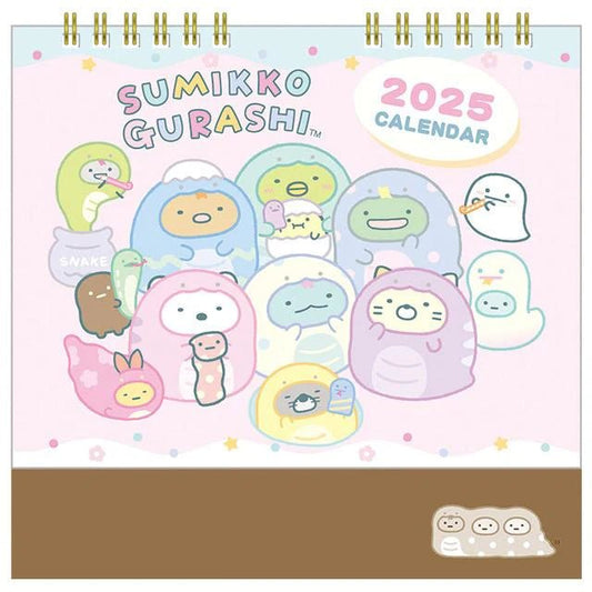 "Sumikko Gurashi 2025 Desk Calendar" [CD39401] - Rosey’s Kawaii Shop