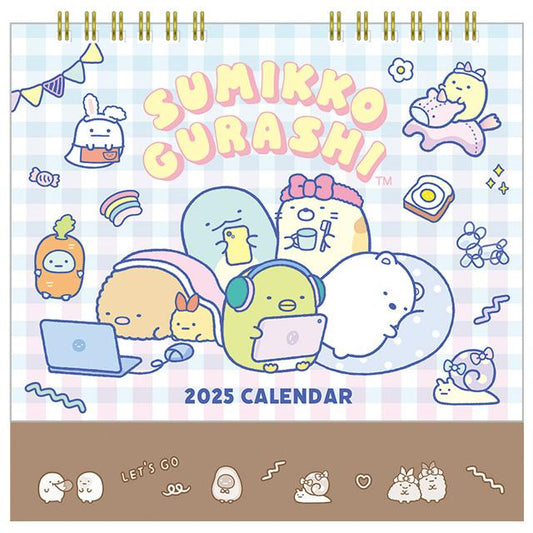 "Sumikko Gurashi 2025 Desk Calendar" [CD39501] - Rosey’s Kawaii Shop