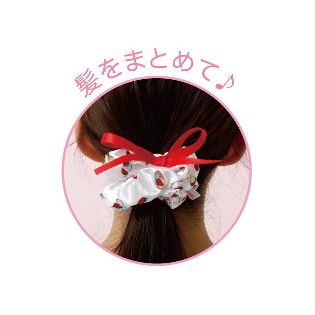 "Sumikko Gurashi x Sakuma Strawberry Milk Candy" Scrunchie - Rosey’s Kawaii Shop