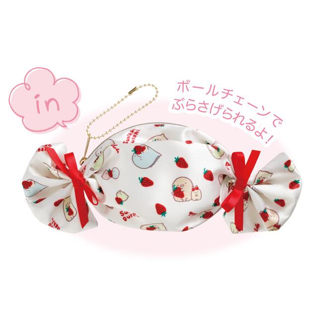 "Sumikko Gurashi x Sakuma Strawberry Milk Candy" Shopping Bag - Rosey’s Kawaii Shop