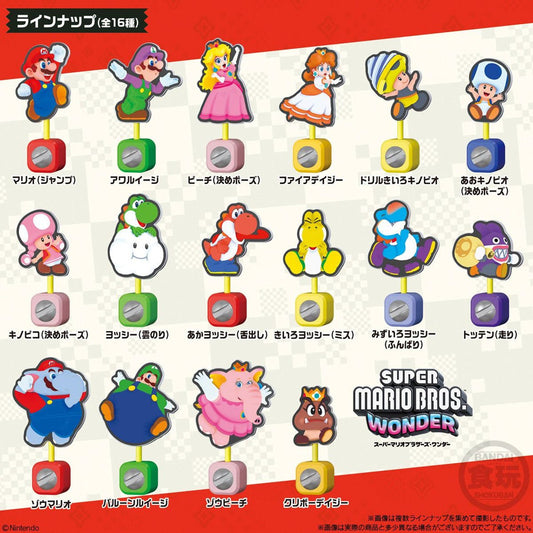 "Super Mario Bros Wonder Panel Clip Stand" Blind Bag - Rosey’s Kawaii Shop