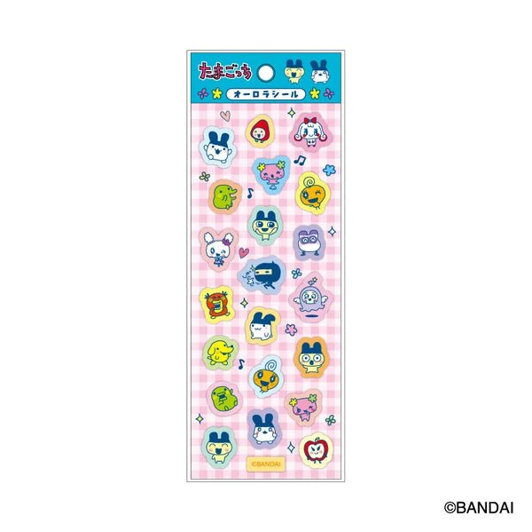 "Tamagotchi" Slim Aurora Sticker Sheet - Rosey’s Kawaii Shop