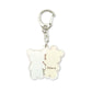 [Tempura & Gingham Apron] LIMITED "Rilakkuma Store Manager" Acrylic Keychain - Rosey’s Kawaii Shop