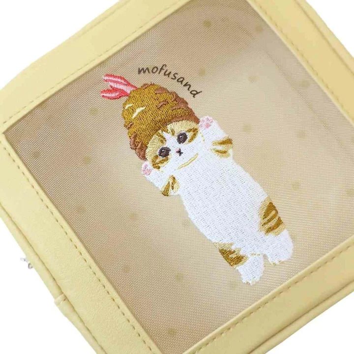 [TEMPURA] "Mofusand" Mesh Pouch - Rosey’s Kawaii Shop