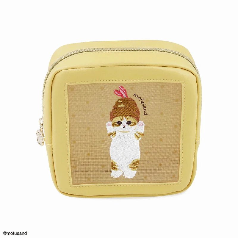 [TEMPURA] "Mofusand" Mesh Pouch - Rosey’s Kawaii Shop