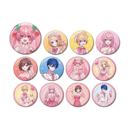 [TIN BADGE] ""Sakura Miku Cherry Blossom Party" Blind Bag - Rosey’s Kawaii Shop