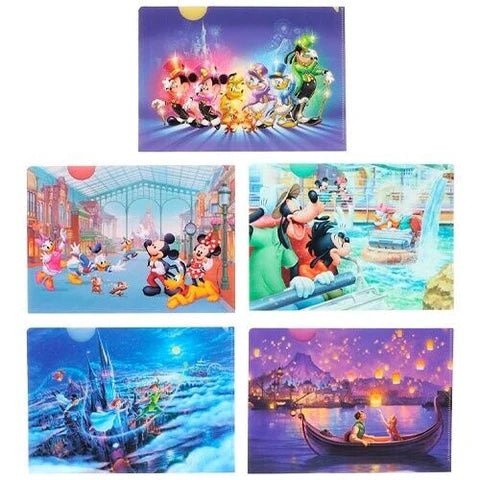 "Tokyo Disney Resort" 5 PIECE File Folder Set - Rosey’s Kawaii Shop