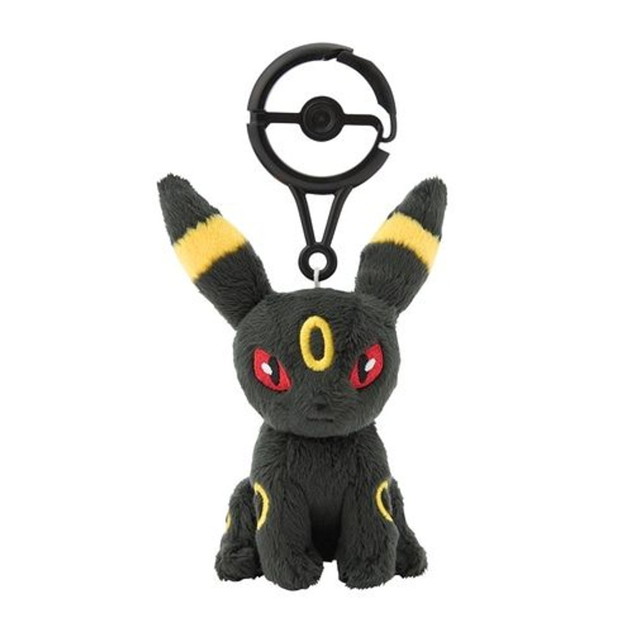 [UMBREON] "Pokemon Center" Plush Keychain w/ Carabiner - Rosey’s Kawaii Shop