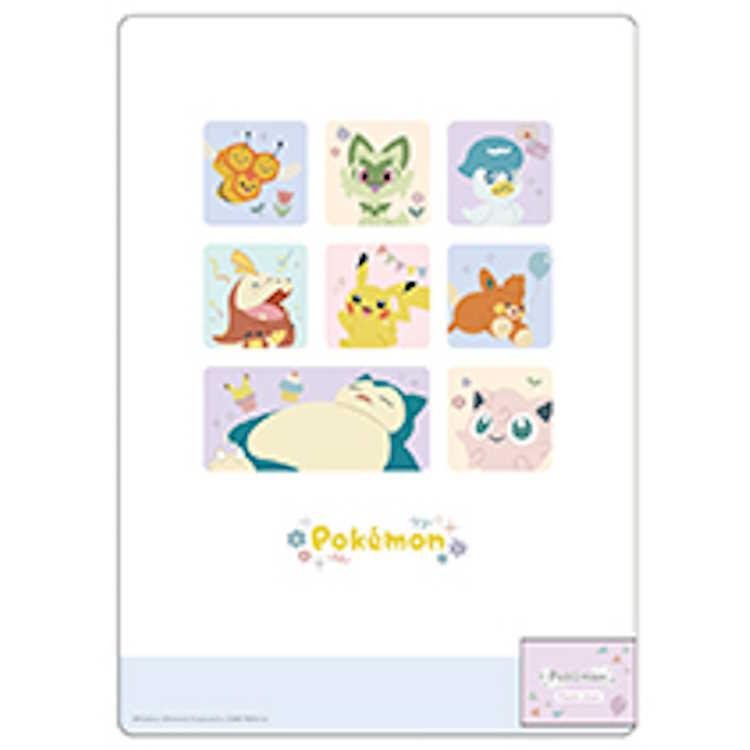 [WHITE] "Pokemon Makes You Happy" Desk Stationery Sheet - Rosey’s Kawaii Shop