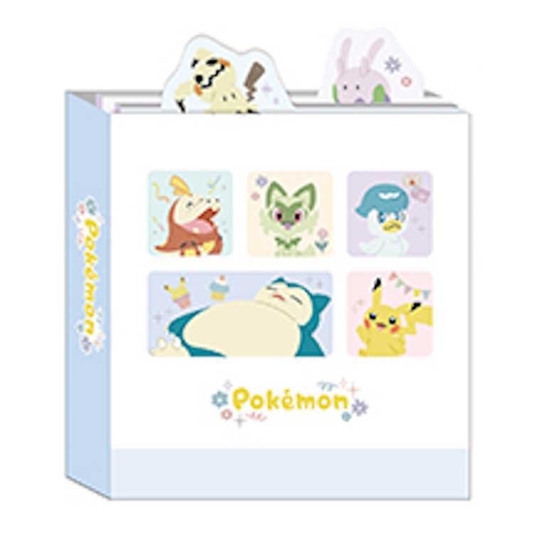 [WHITE] "Pokemon Makes You Happy" Patapata Memo Pad - Rosey’s Kawaii Shop