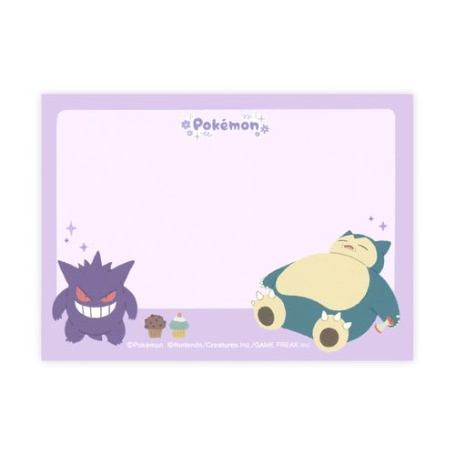 [WHITE] "Pokemon Makes You Happy" Small Memo Pad - Rosey’s Kawaii Shop