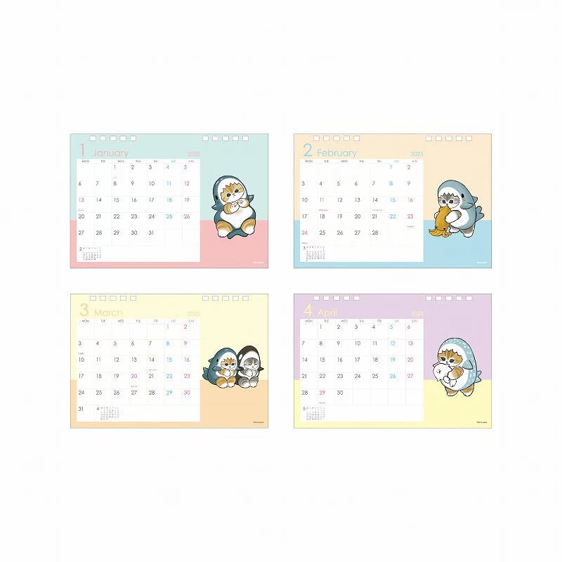 [WIDE] "2025 Mofusand Tabletop Calendar" - Rosey’s Kawaii Shop