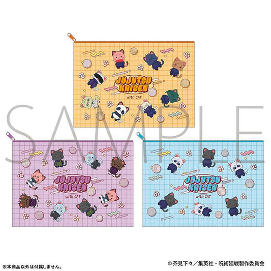 "WithCAT Jujutsu Kaisen 2nd Season" Clear Pouch - Rosey’s Kawaii Shop