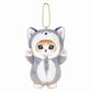 [WOLF] "Mofusand Fluffy Kigurumi" Plush Keychain - Rosey’s Kawaii Shop