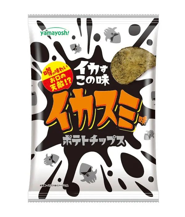 YAMAYOSHI "Ikasumi Squid Melt" Chips - Rosey’s Kawaii Shop