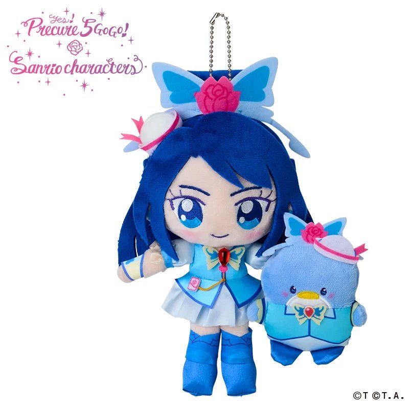 "Yes! Precure 5 GoGo! x Sanrio" Plush Keychain - Rosey’s Kawaii Shop