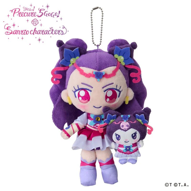 "Yes! Precure 5 GoGo! x Sanrio" Plush Keychain - Rosey’s Kawaii Shop