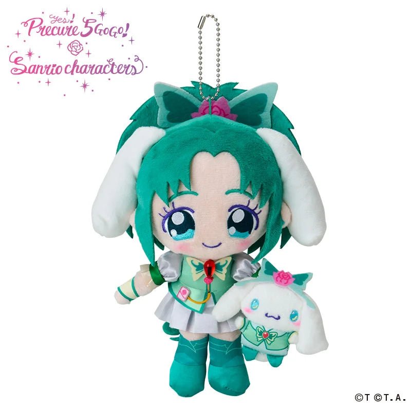 "Yes! Precure 5 GoGo! x Sanrio" Plush Keychain - Rosey’s Kawaii Shop